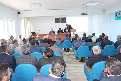 KÖYLERE HİZMET GÖTÜRME BİRLİĞİ OLAĞAN MECLİS TOPLANTISI YAPILDI.