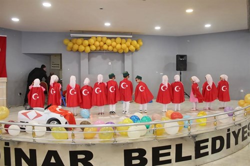 KAYMAKAM DURU 4-6 YAŞ KUR'AN KURSLARI KAPANIŞ PROGRAMINA KATILDI.